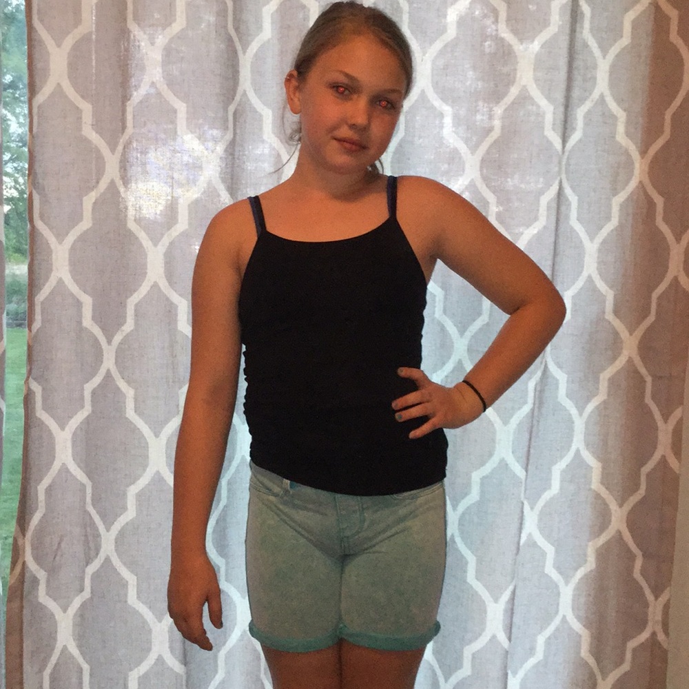 Blue teal shorts